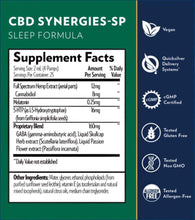 Load image into Gallery viewer, Quicksilver Scientific CBD Synergies-SP Sleep Formula
